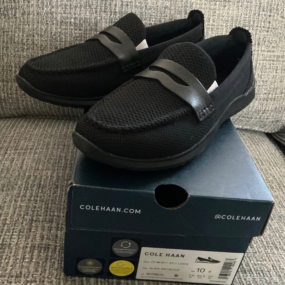 Cole Haan Zerogrand Meritt Loafer, black 10 M - NIB